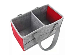 Bolsa Organizadora de Fraldas para Bebês, Feita de Feltro, Dobrável e Ideal para Guardar Fraldas. GOKOCO