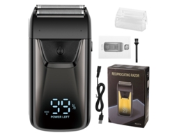 Máquina Cortar Cabelo Recarregavel HENTEN HOME Cabeça Raspada, Costeletas e Barba 3 In 1 Ouro