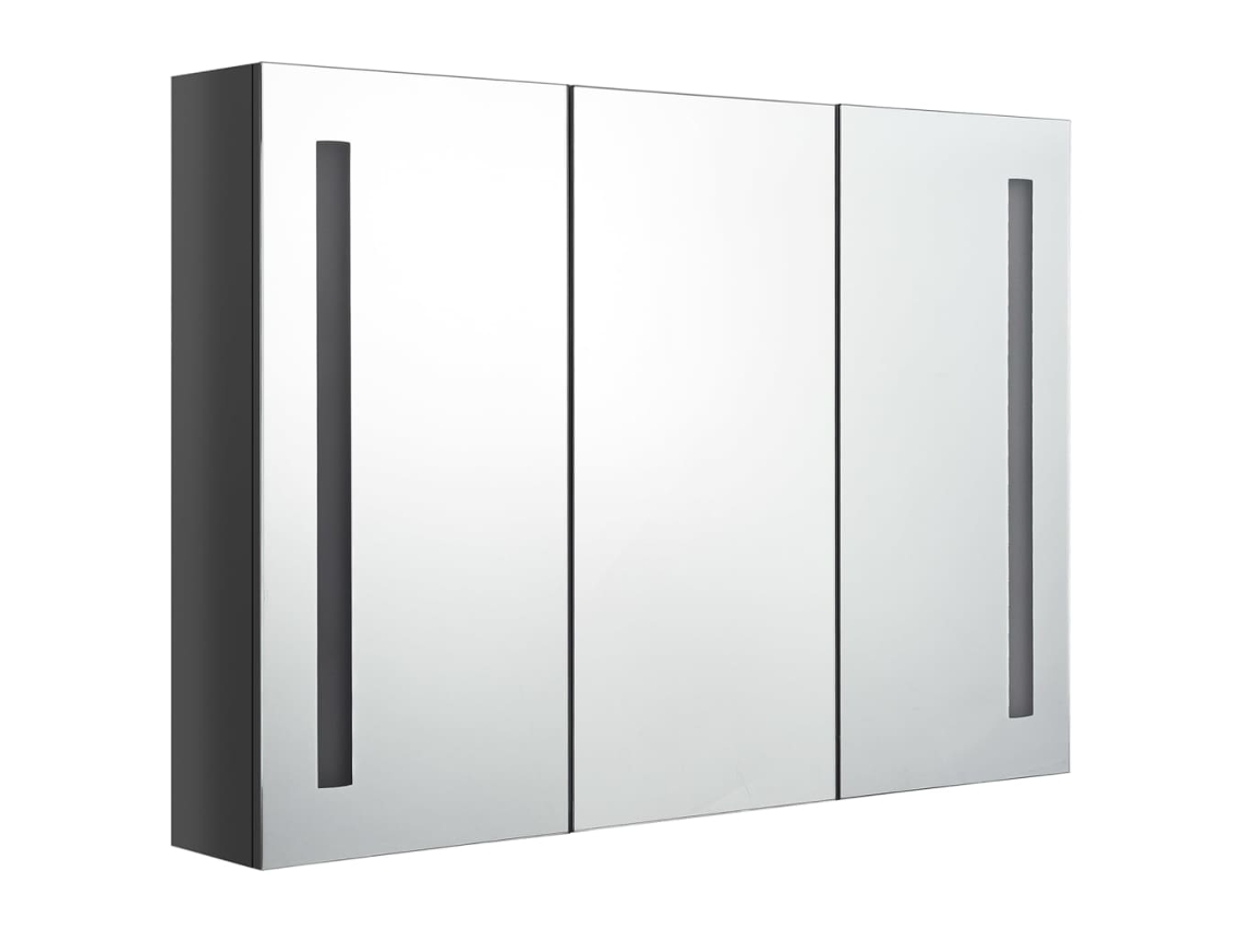 Bathroom Cabinet, Bathroom Cabinets Vidaxl Cinzeto Mdf (89 X 14 X 62 Cm)
