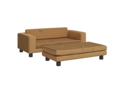 Kids Sofa, Kids Sofas Vidaxl Marrom Veludo (n/a)