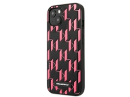 Capa para iPhone 13 mini KARL LAGERFELD Pele Sintética Rígida Rosa