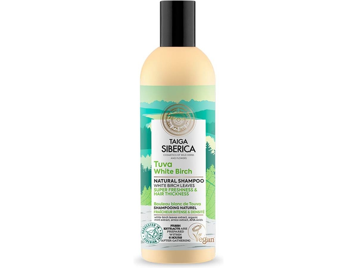 Champô NATURA SIBERICA Superfrescura Natural e Cabelos Grossos (270 ml)