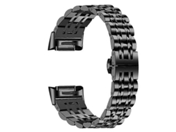 Pulseira De Substituição Respirável De Aço Inoxidável Com 7 Esferas Compatível Com Fitbit Charge 5 Olysi Shop