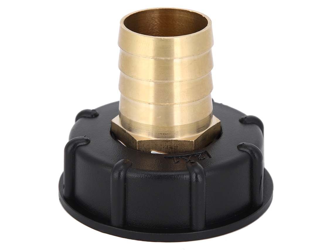 Adaptador De Válvula De Mangueira Ibc Cap 32mm Conector De Latão Para Barril Químico Jardim