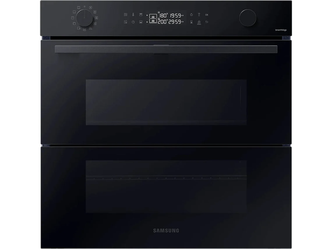 Forno SAMSUNG NV7B4550VAK (76 L - 59.6 cm - Hidro e Pirolítico -  Preto)