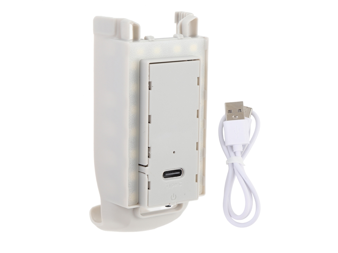 Peças de pouso com luz para drone, luz noturna de pouso, protetor de bateria multifuncional para Neo