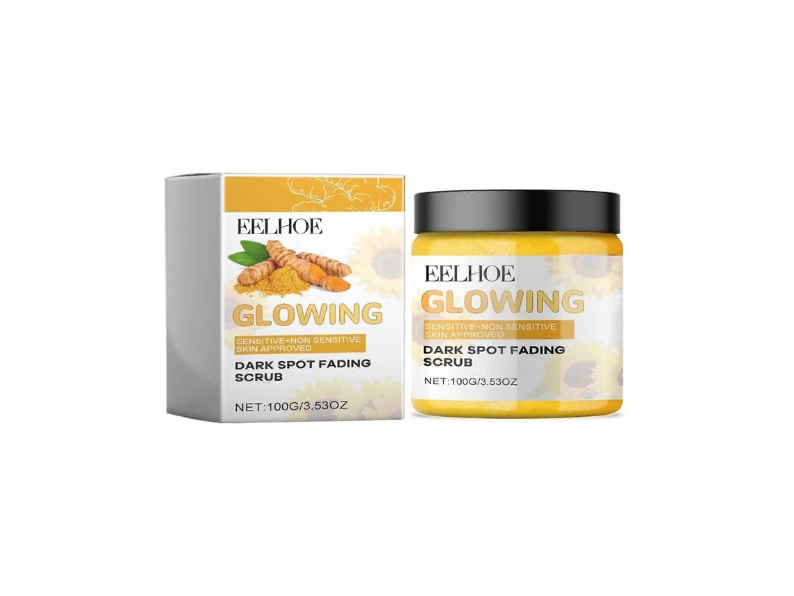 Esfoliante Facial De Cúrcuma Eelhoe Para Limpeza Profunda Dos Poros Delicados. Tratamento De Limpeza Para Cuidados Com A Pele.