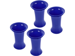 Conjunto De 4 Tubos Ventilação Para Gabinetes Alto-falantes Subwoofer Automotivo,em Plástico,