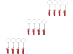 Conjunto De 12 Pingentes De Extintor De Incêndio Para Chaves E Decorações Originais Para Chaveiros.