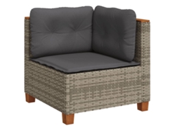 Garden Sofa, Garden Sofas Vidaxl Cinzeto Rattan / Vime (n/a)