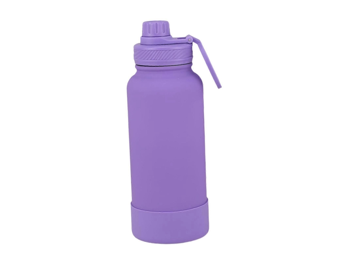 Garrafa De Água Com Suporte Para Telefone Garrafa Esportiva Reutilizável Para Escritório Ciclismo Yoga Rosa Vermelha