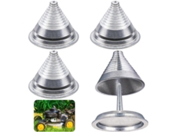 Balanceador De Lâminas Universal Metálico Kit 4 Peças Para Cortador De Grama E Furadeira Balanceamento Após Afiação Btforus