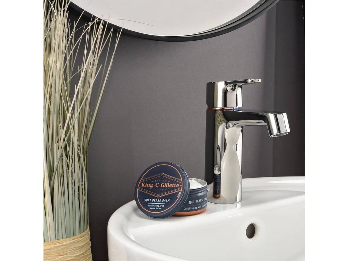 Aftershave Bálsamo KING C. GILLETTE Barba Suave (100 ml) Worten.pt