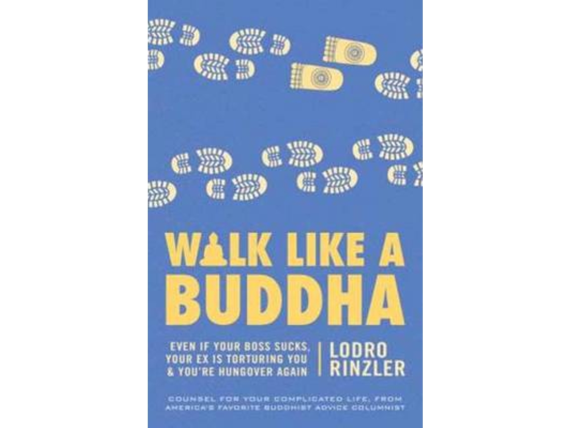 Livro Walk Like a Buddha de Lodro Rinzler (Inglês)