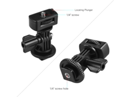 Adjustable Cold Hot Shoe Mount Adapter With 1/4" Screw For Viltrox Dc 90 Dc 70 Dc 50 Monitor L132t L116t Led Video Light LAXISCREED