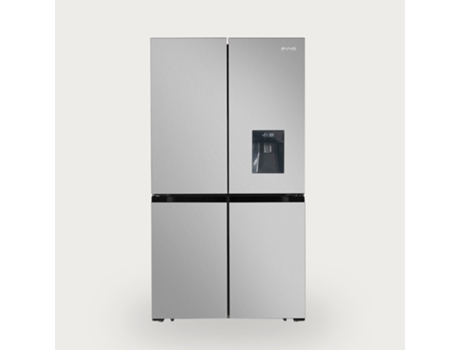 Geladeira Evvo F100x Aqua 4 Portas, Inverter, Total No Frost, 359l 201l, Dispensador De Água