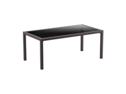 Mesa Rectangular Exterior 180x90 Chocolate Pacific Garbar