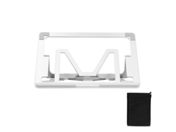 Suporte Multifuncional (plegável, Dissipação De Calor) De Liga De Alumínio Para Tablet, Notebook E Telefone No Escritório