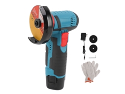 Lixadeira Angular Mini com 2 Discos de Corte 12v Bateria 1500mah 19500rpm Primerox S/MARCA