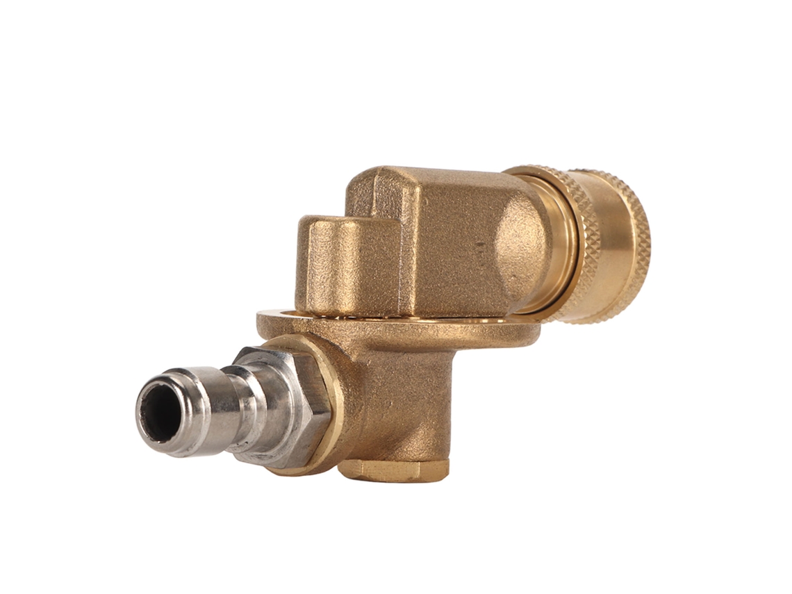 Conector Rápido Pivô Lava-pressão 1/4 Polegada 4500psi