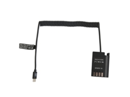2026 bateria Falsa Dmw Dcc17 Dmw Blk22 Conector Dc para Cámara Adaptador de Alimentación
