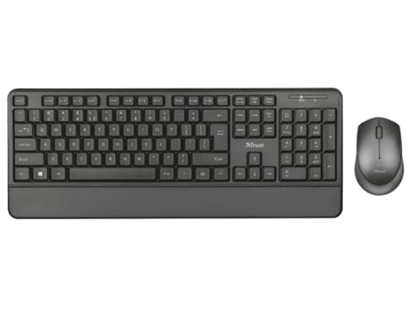 Trust Thoza Teclado Rf Wireless Qwerty Espanhol Preto