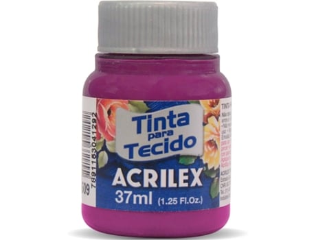 Tinta Acrilex Fosca para Tecido Magenta (04140/549 37ml)