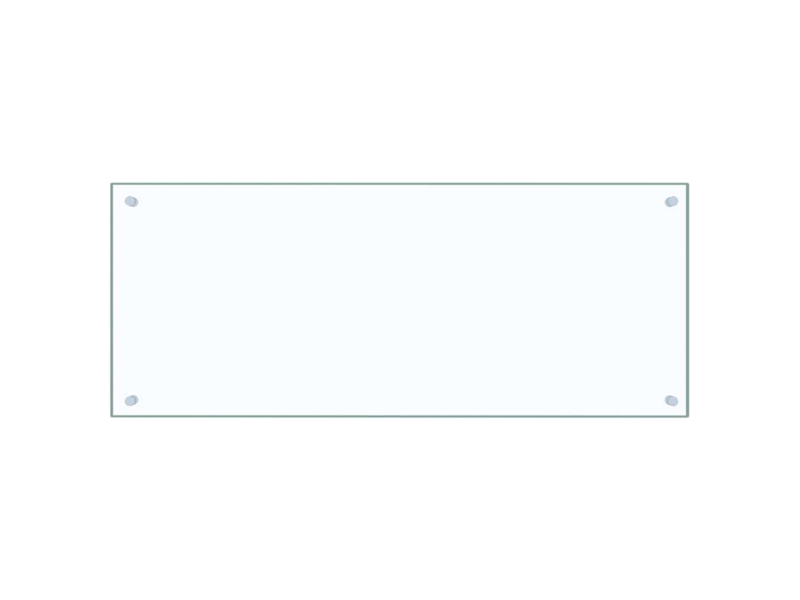 Kitchen Backsplash, Kitchen Backsplashes Vidaxl Transparente Vidro (100 X 40 X 0.6 Cm)