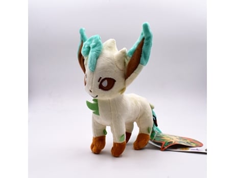 Brinquedo LANDAI Brinquedo de Peluche Pokémon 8 Leafeon Bicho de Peluche Peluche de Anime Macio Coleção All Star para Presente de Aniversário Infantil