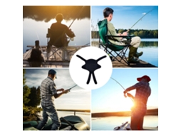 Cojin de Pesca Impermeável para Assento Externo