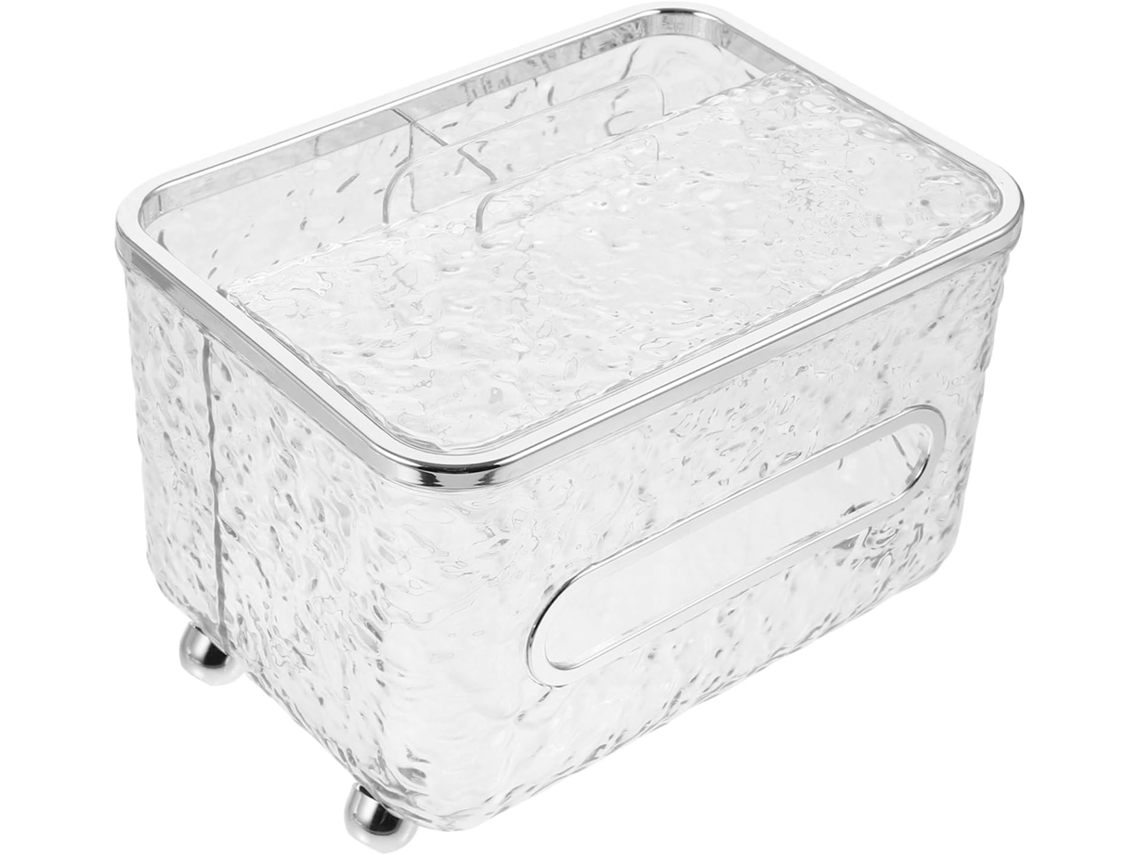 Caixa Higiênica Com Suporte Para Celular E Funcional Para Cozinha, Quarto E Escritório. Gokoco