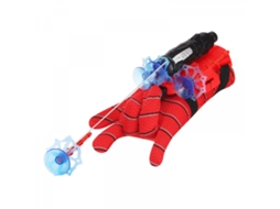 Luvas do Homem-Aranha, lançador de teias para crianças, plástico cosplay decoração filmes heróis, brinquedos educativos divertidos crianças-SLOWMOOSE