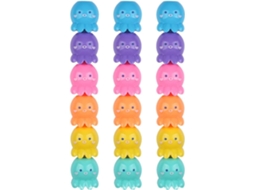 Conjunto de 18 Marcadores Fluorescentes Healeved, Canetas Aquarela Plástico Versáteis, 18, Design Fofo e Práti