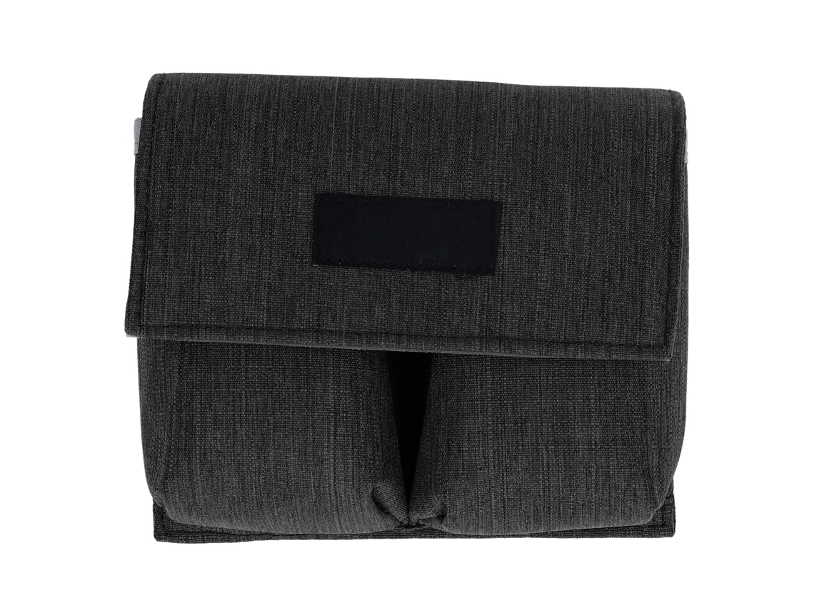 Bolsa De Baterias Para Drone Com 2 Bolsos, Estojo Portátil Protetor Para Câmera, Ideal Para Exterior, Preto