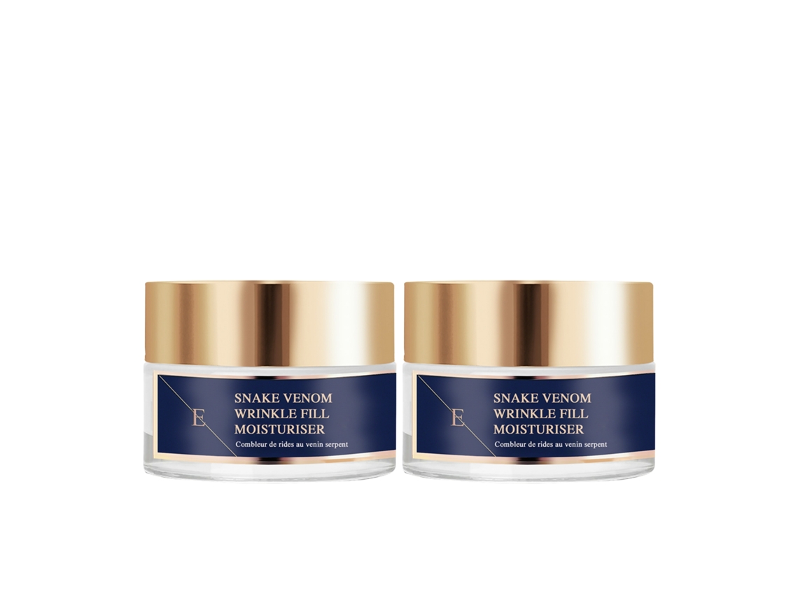 2x Hidratante Antirrugas Veneno de Cobra 50ml Erth Skin London