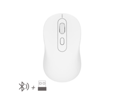 Rato Yizhood Bluetooth Sem Fio 5.2 Para Tablet Laptop Computador Dual Mode 2.4ghz Usb Gaming1600 Dpi Rechargeab Branco
