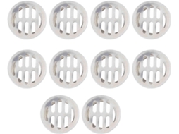Conjunto De 10 Peças Grelha Aço Inoxidável Anti-entupimento Para