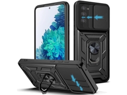 Lurelia Capa Antichoque Para Samsung Galaxy S20 Fe 5g Com Anel, Proteção De Câmara E Película