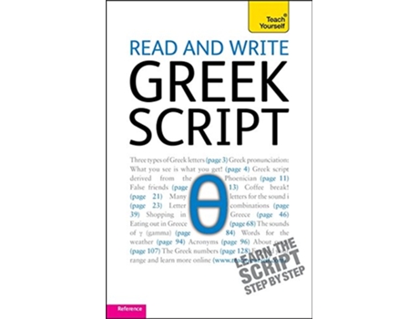 Livro Read and write Greek script Teach yourself de Sheila Hunt e Dennis Couniacis (Inglês)