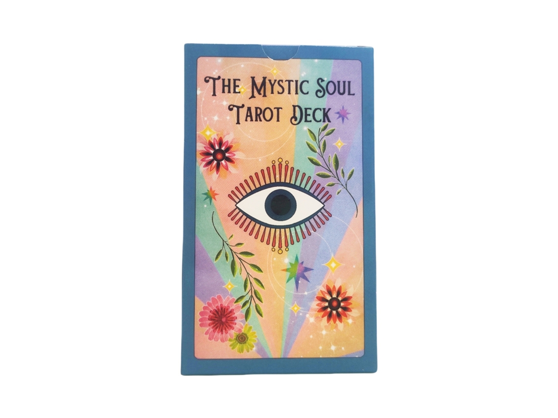 Tarô Almas Misteriosas, 78 Cartas De Papel (12x7 Cm), Inclui Manual De Instruções.