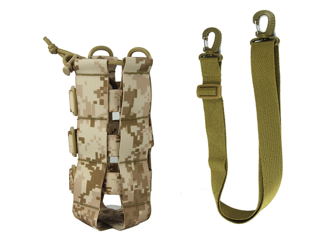 Saco para Garrafa de Água Outdoor Ajustável 1000d Nylon