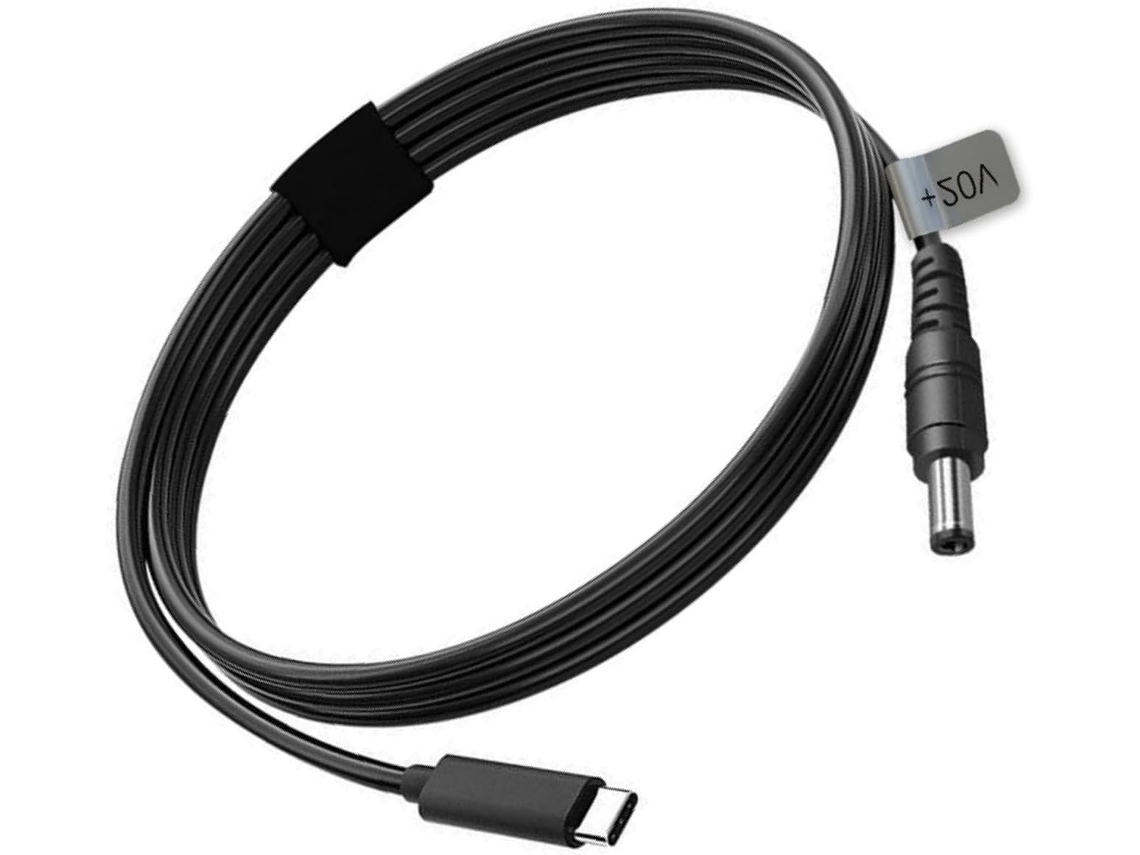 Cabo De Carregamento Usb-c Para Dc De 20v 5a Com 10 Metros (32,8 Pés)