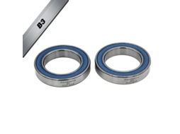 Conjunto de 2 Rolamentos de Suporte Inferior B3 24 X 37 X 7 Mm BLACK BEARING