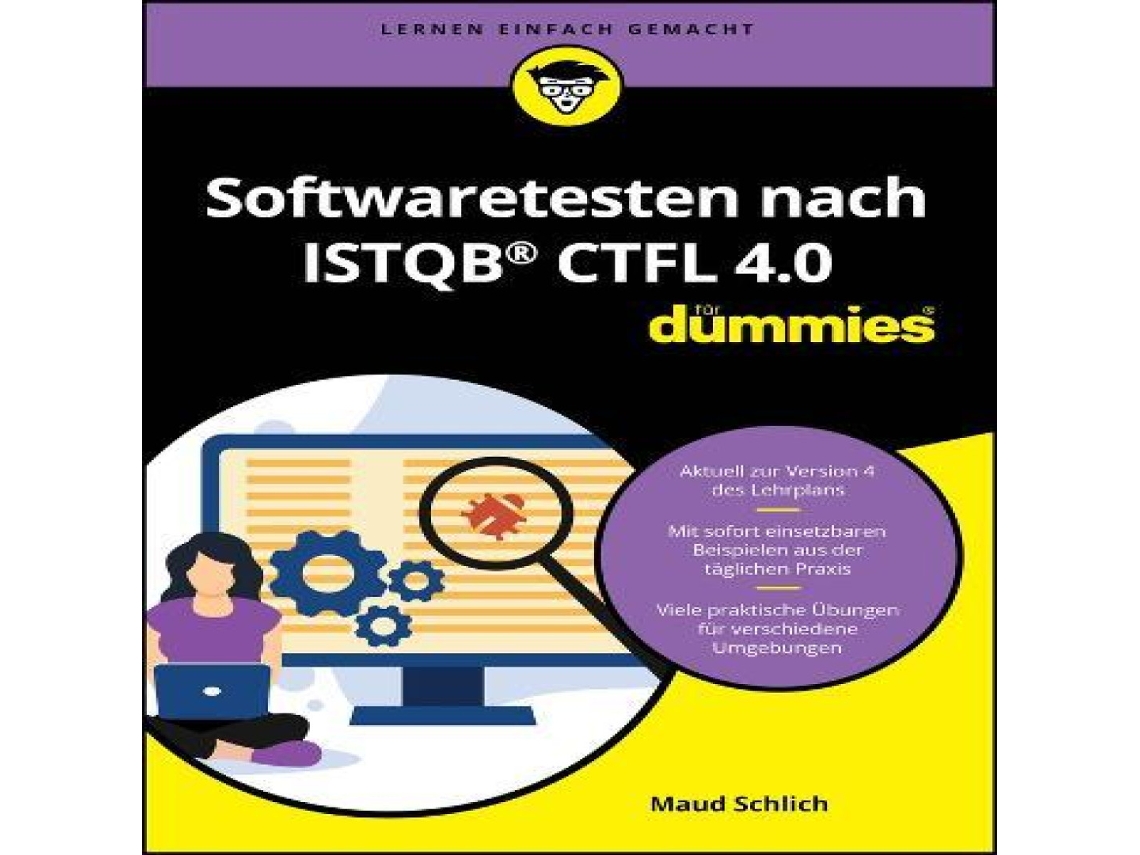 Livro Softwaretesten nach ISTQB CTFL 4.0 für Dummies de Maud Schlich (Alemão)