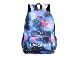 Mochila Leve Com Estampa Do Desenho Animado Lilo E Stitch. Aquaforge
