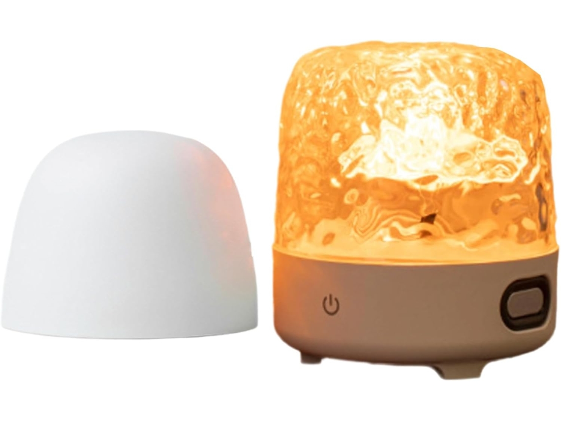 Lua Luminosa - Lâmpada De Mesa Lua Luz Noturna Ajustável - Iluminação Ambiente Projetor Com Alto-falante