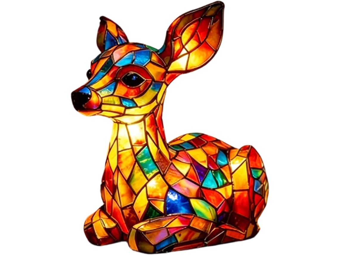 Luminária Noturna De Brilho Suave Com Estilo Retrô E Decoração
