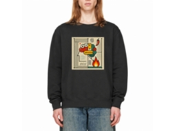 Rockinstone Neuro Spicy Black Sweatshirt Unique Designer Style