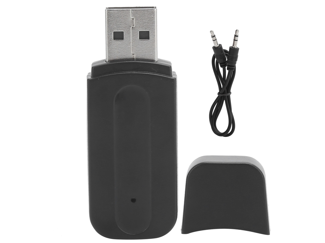 Receptor de Audio Inalámbrico 5.0 con Aux y Altavoz, Compatible A2DP, AVRCP, HFP, HSP | S/MARCA