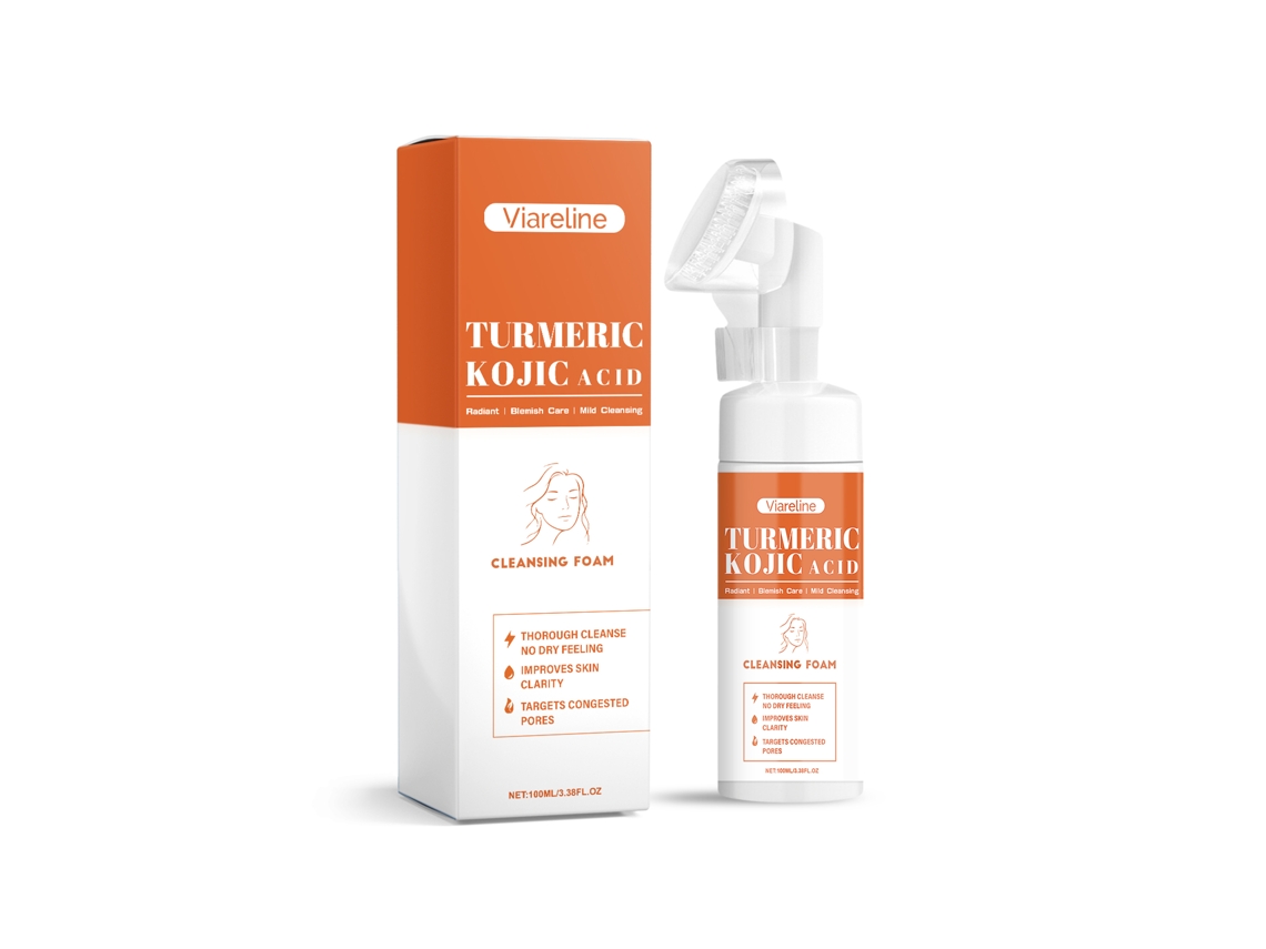 Gel Limpeza Mousse Curcuma Kojico
